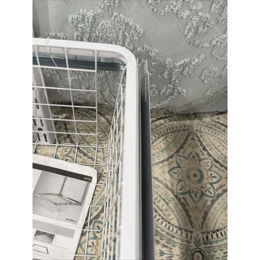 Rubbermaid HomeFree Series Drawer White 7 1/4 ″ x 23½″  No-Cut Closet Insert